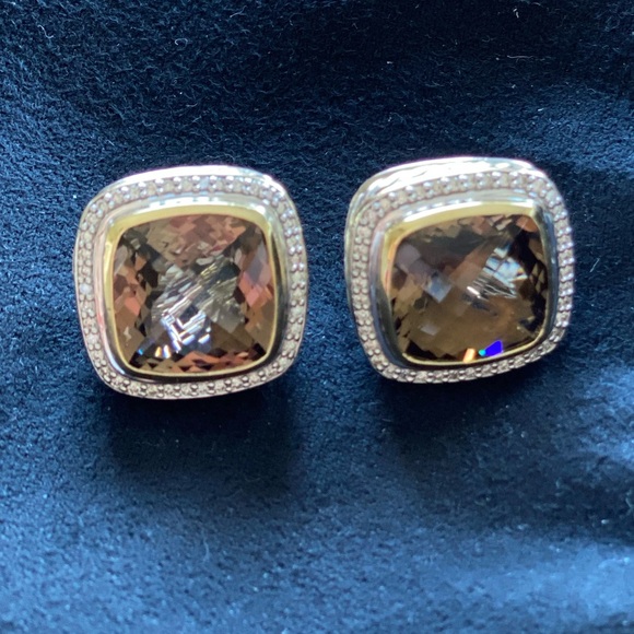 David Yurman Albion Brown Sugar Diamonds/Quartz - Picture 2 of 10